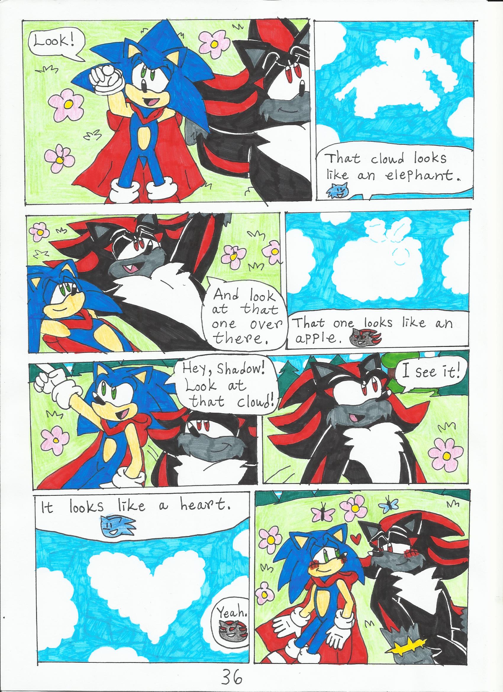 Sonic the Red Riding Hood pg 36 by KatarinaTheCat18 < Submission |  Inkbunny, the Furry Art Community