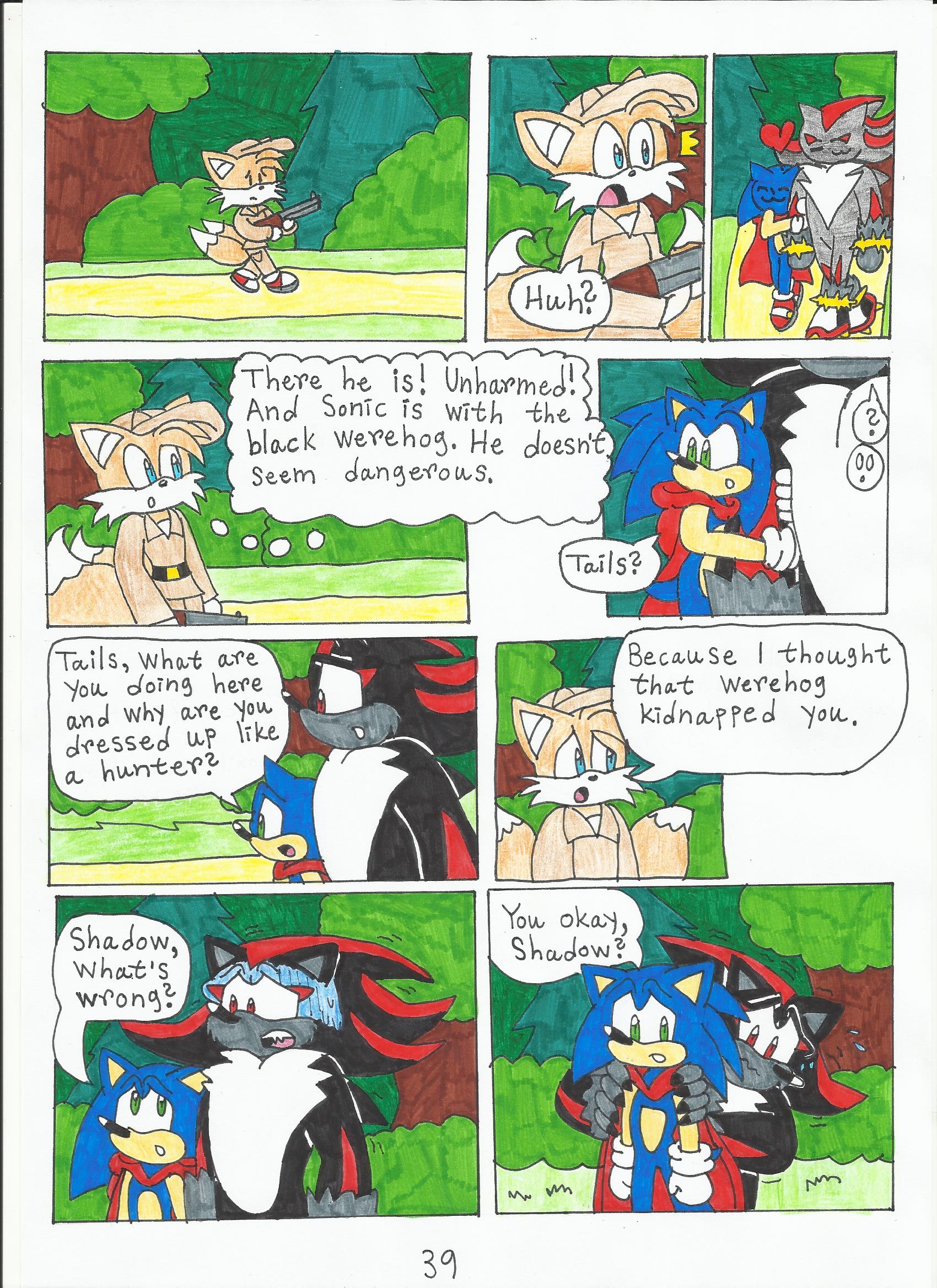 Sonic the Red Riding Hood pg 39 by KatarinaTheCat18 < Submission |  Inkbunny, the Furry Art Community