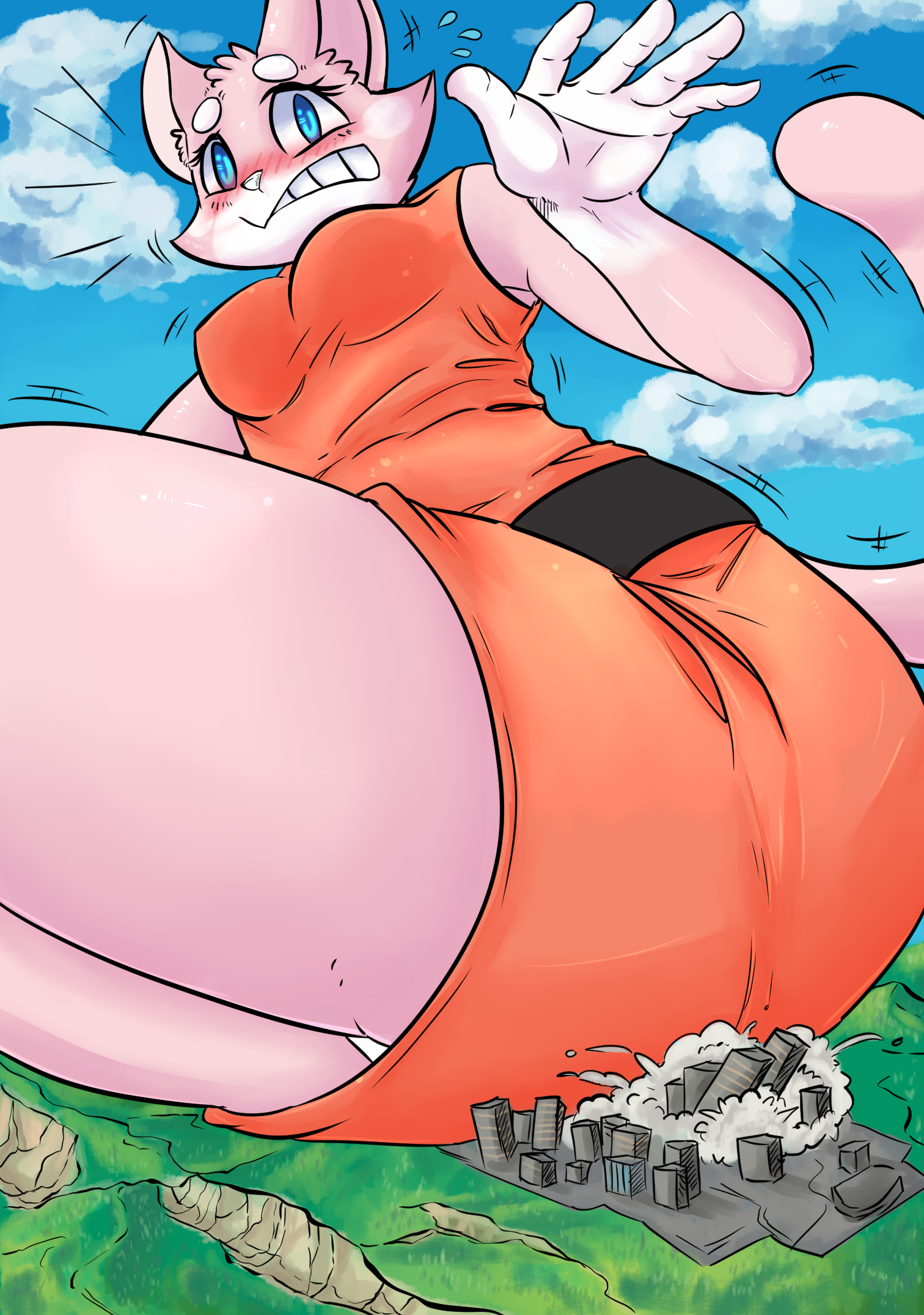 Giant Shima by OkiNeko < Submission | Inkbunny, the Furry Art Community