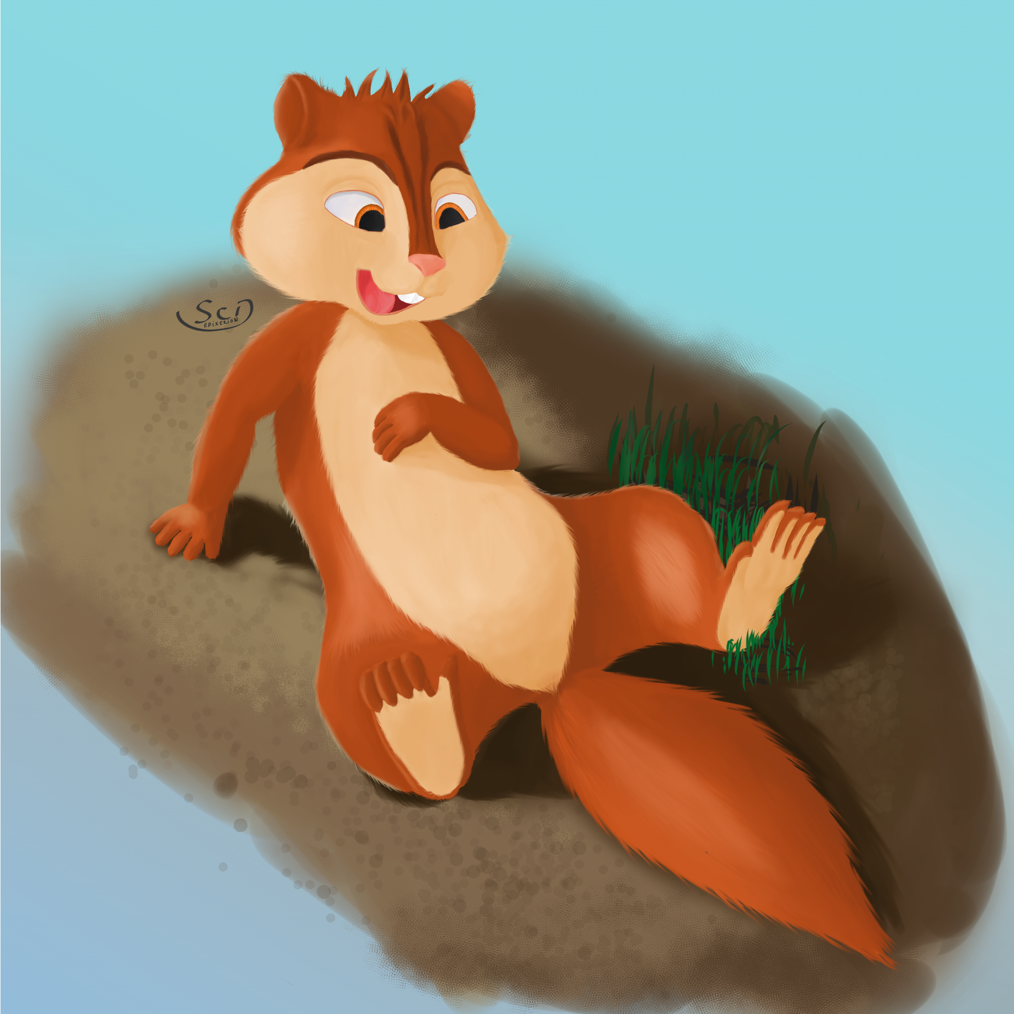 Alvin by SciMunk < Submission | Inkbunny, the Furry Art Community