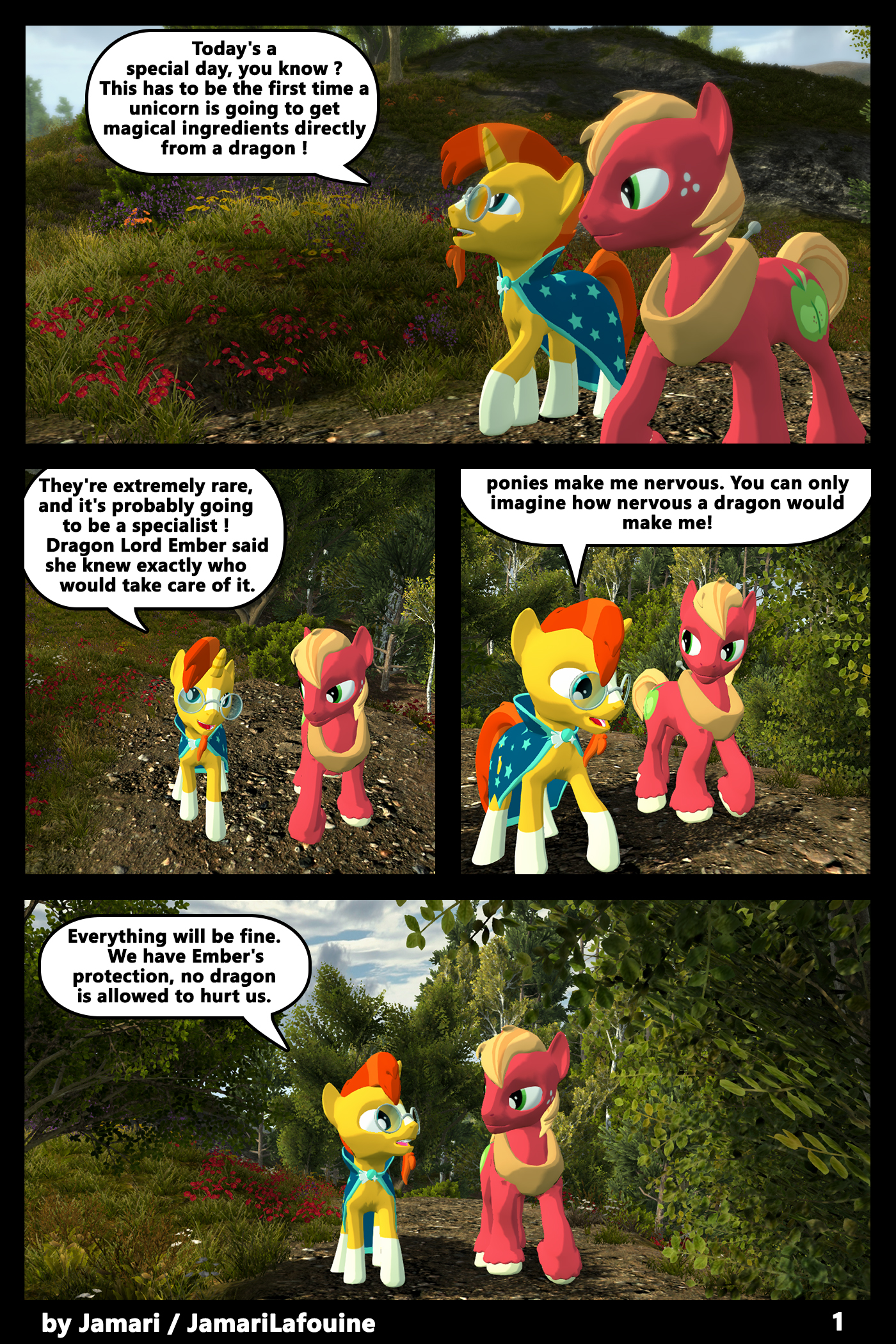 COMIC] My Little Pony - Draconic Potion 1-2/22 by Jamari < Submission |  Inkbunny, the Furry Art Community