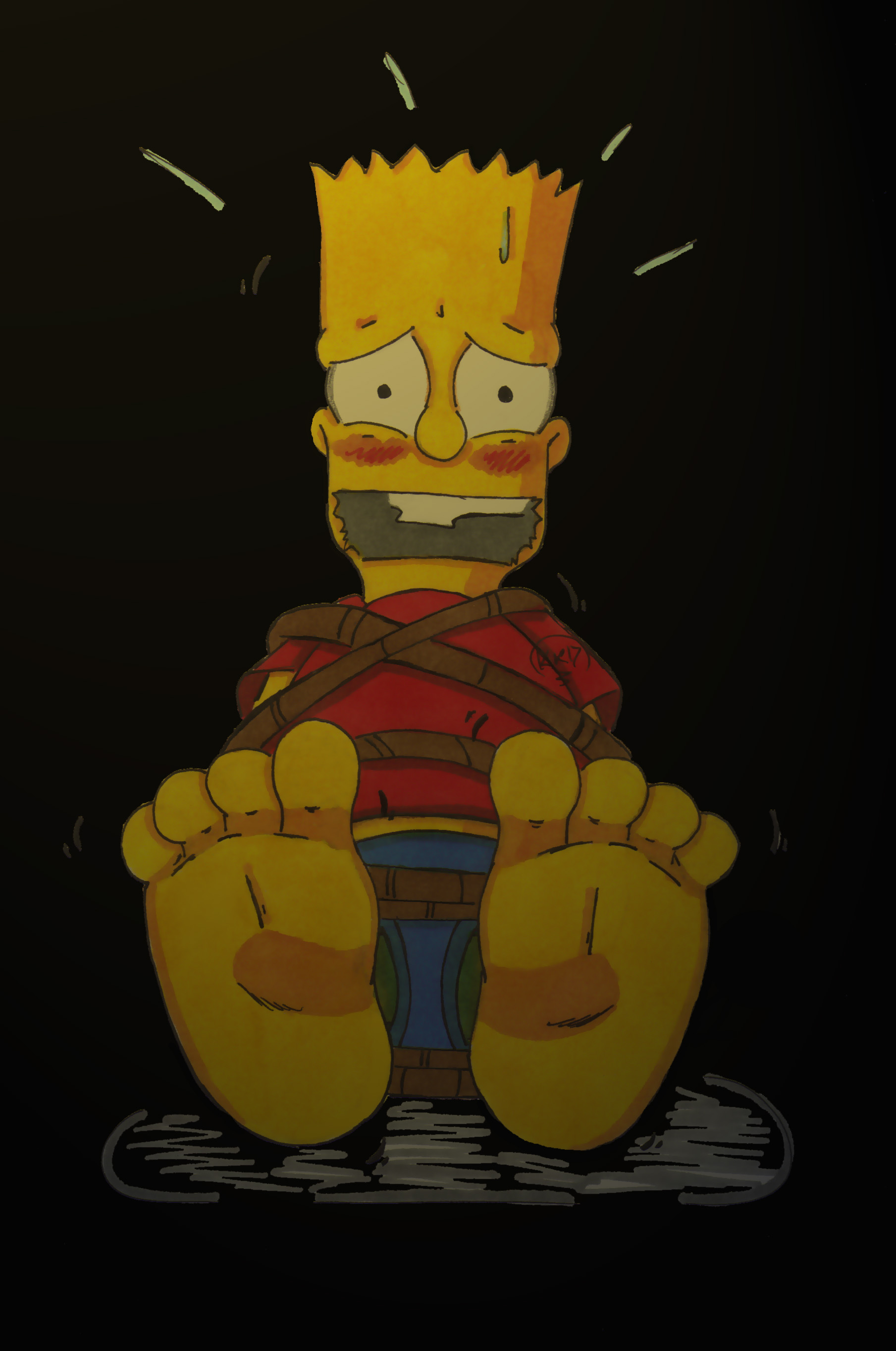 Bart Simpson: Caught by KnightRayjack < Submission | Inkbunny, the Furry  Art Community