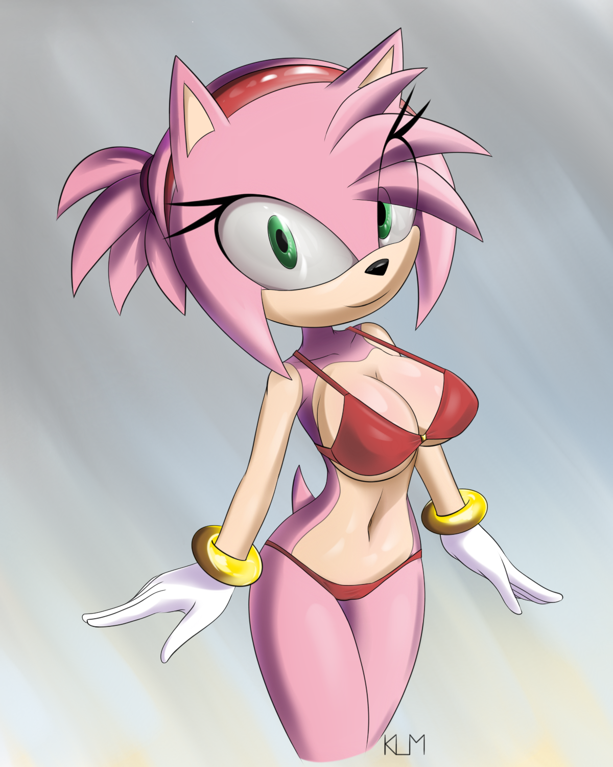 Ponytail Amy by KingLikeMe < Submission | Inkbunny, the Furry Art Community