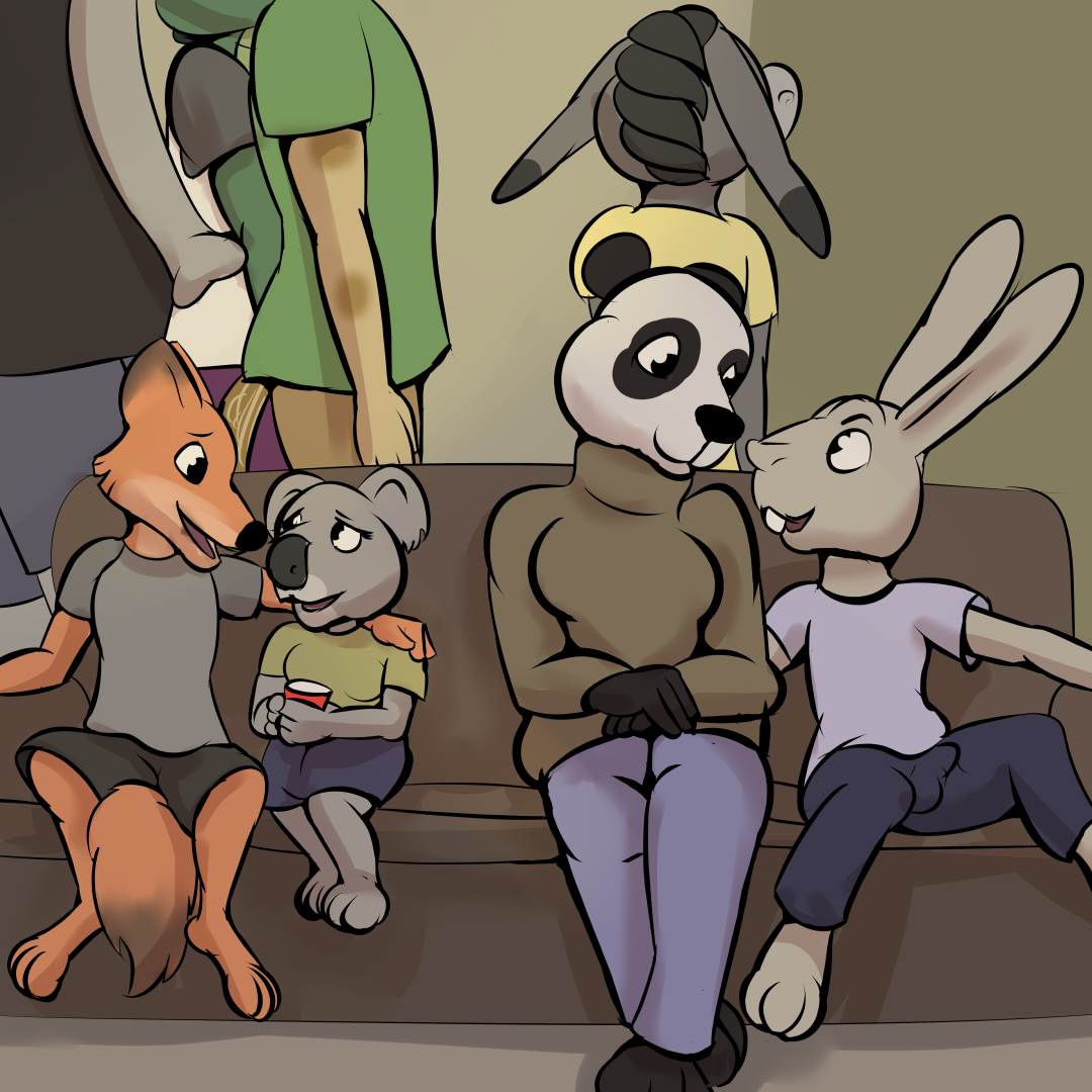 Houseparty 1 by ThunderousErections < Submission | Inkbunny, the Furry Art  Community