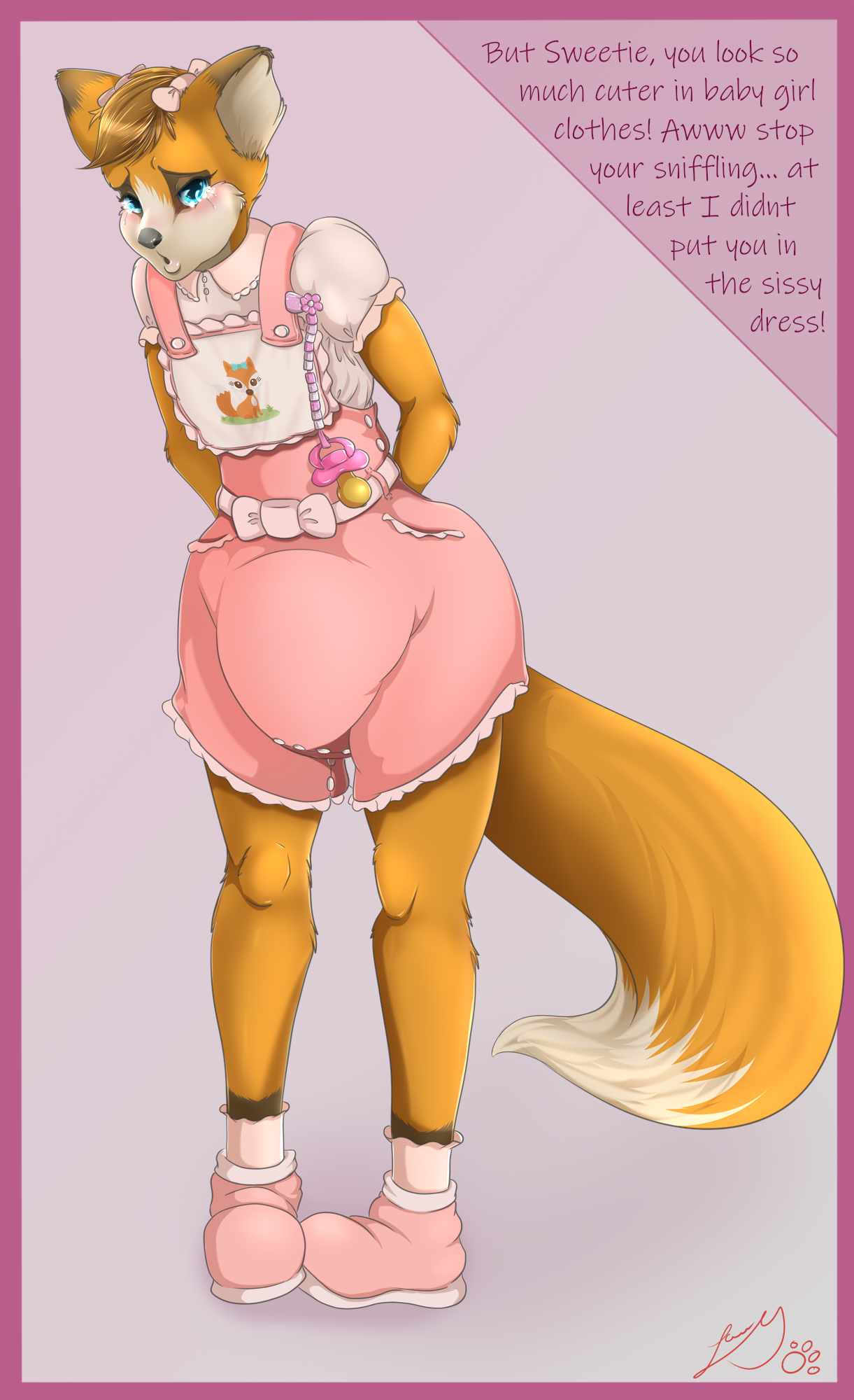 Shortalls for Girls by foamy < Submission | Inkbunny, the Furry Art  Community