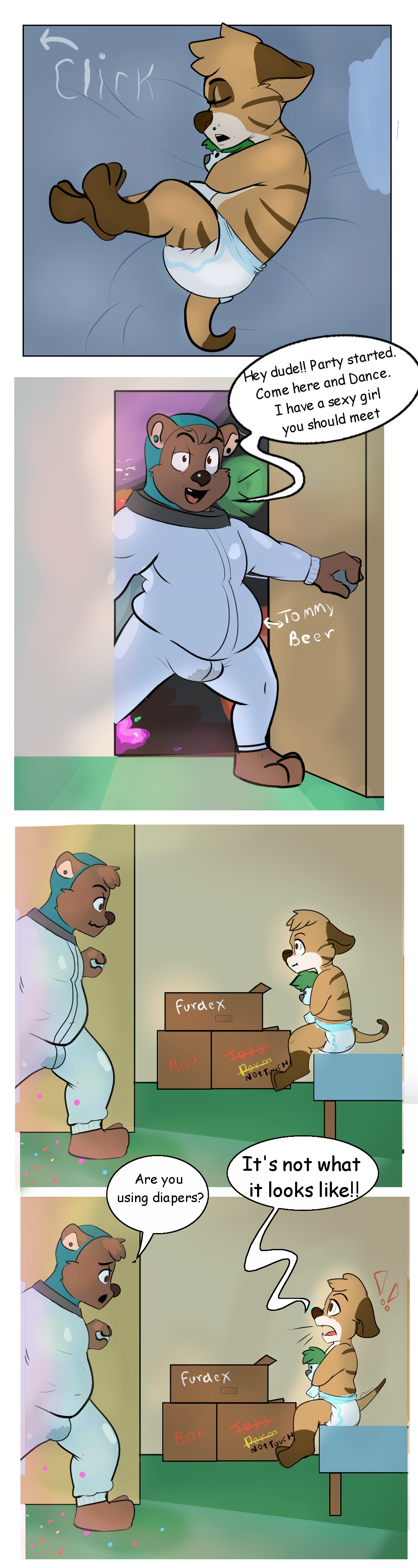 ROOMMATES 4.5 by Daridario < Submission | Inkbunny, the Furry Art Community