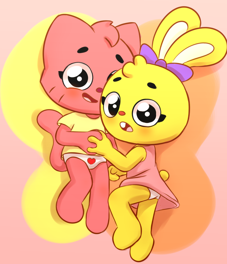 Pyjama pose by Polygon5 < Submission | Inkbunny, the Furry Art Community