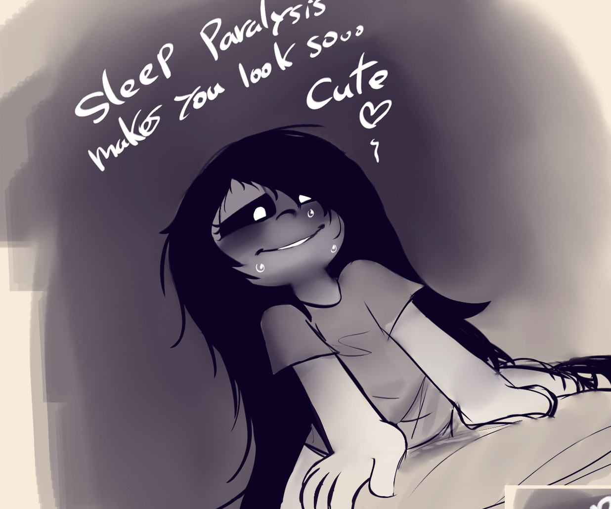 Erma - Sleep Paralysis by VioletEchoes < Submission | Inkbunny, the Furry  Art Community