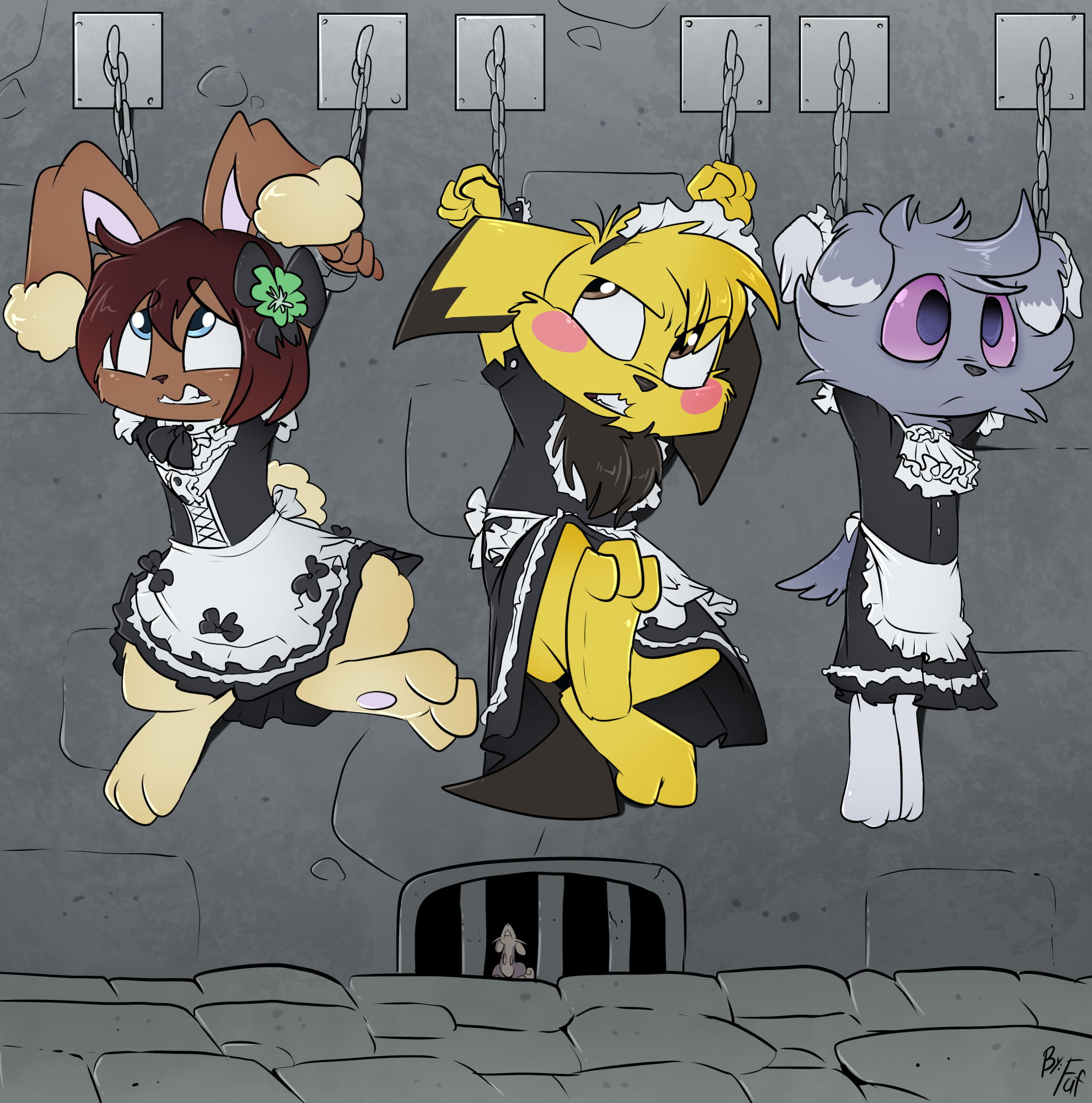 W*_Maids in captivity by Fuf < Submission | Inkbunny, the Furry Art  Community