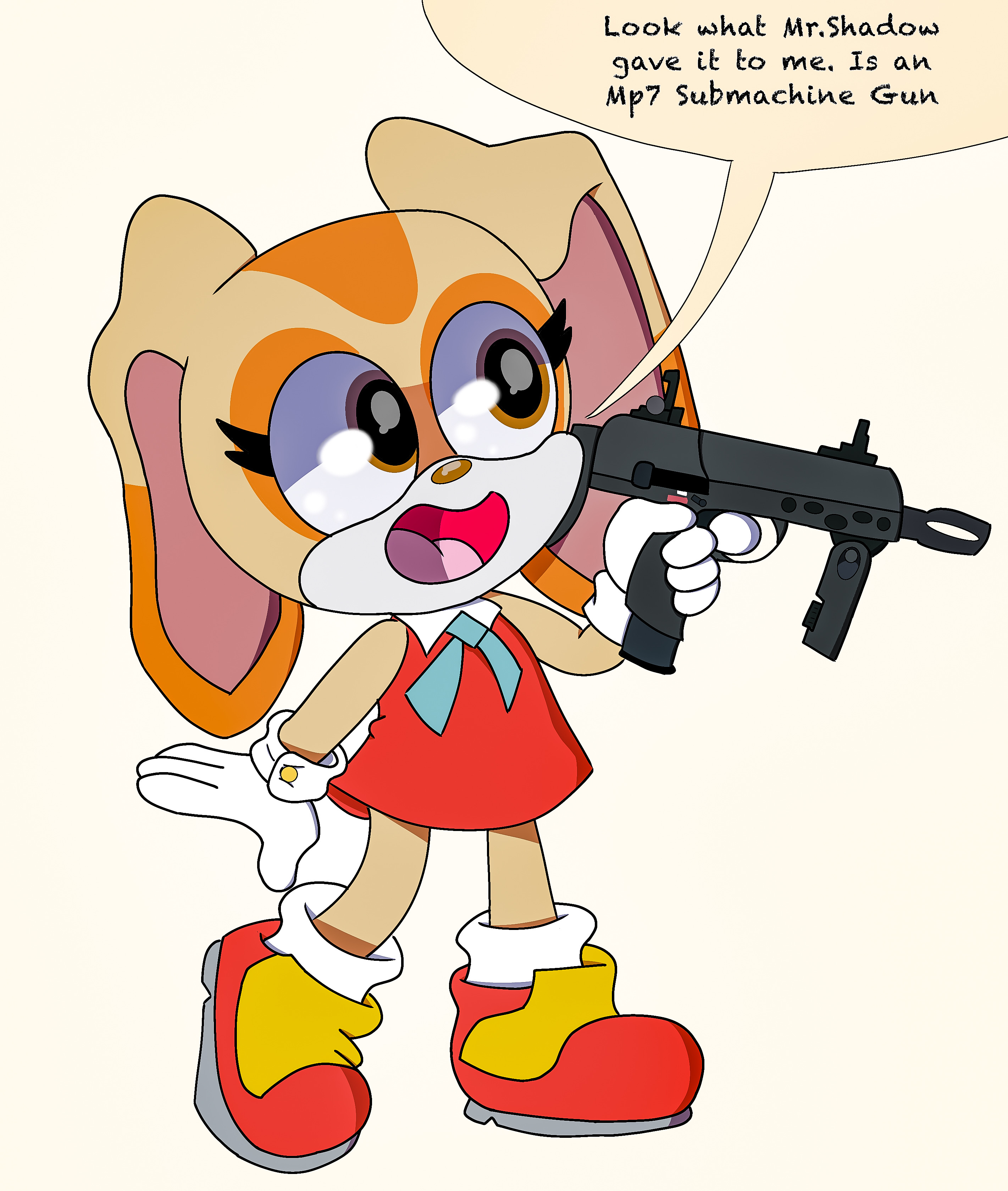Cream got a gun by CommieBunny