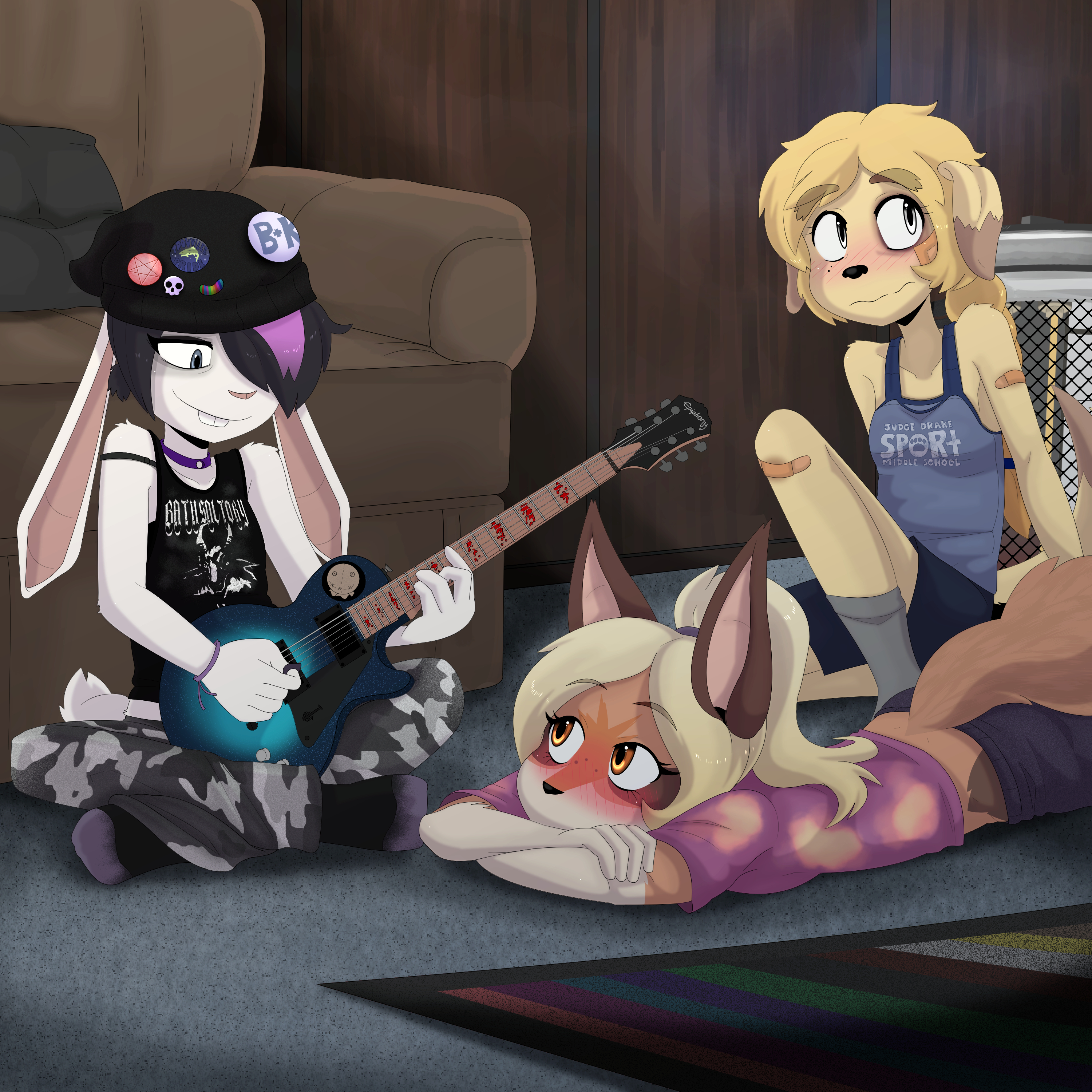 Casual Hang-out by GBB < Submission | Inkbunny, the Furry Art Community