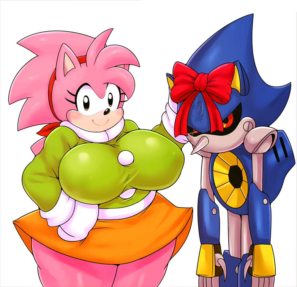 Amy Rose & Metal Sonic by MatoSpectoru < Submission | Inkbunny, the Furry  Art Community