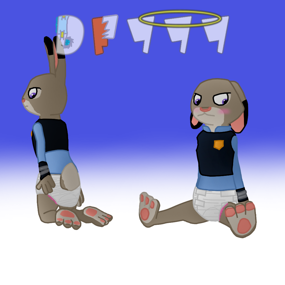 Diapified Judy Hopps by DiaperFox777 < Submission | Inkbunny, the Furry Art  Community