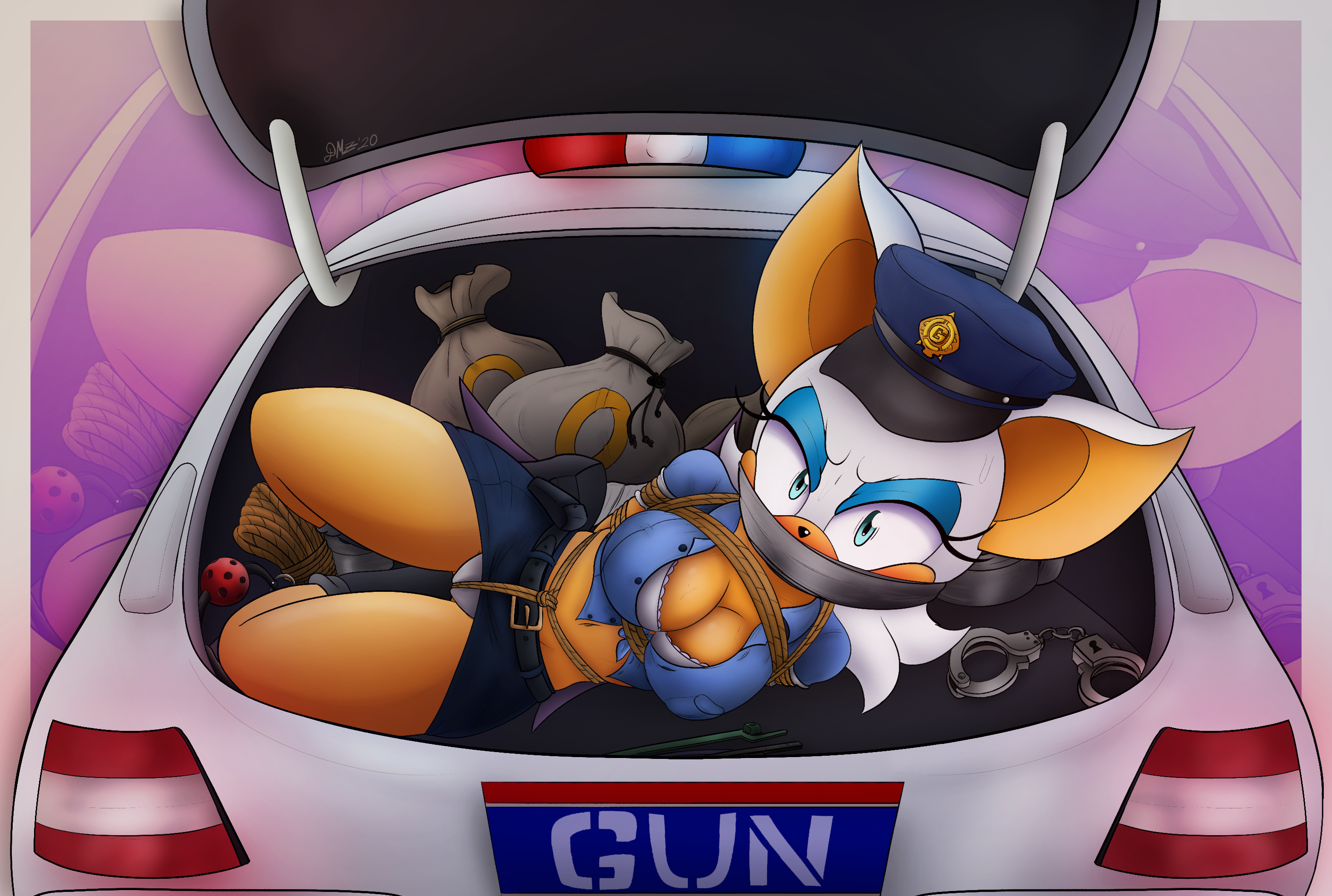 Officer Rouge Not Responding by DMZ < Submission | Inkbunny, the Furry Art  Community