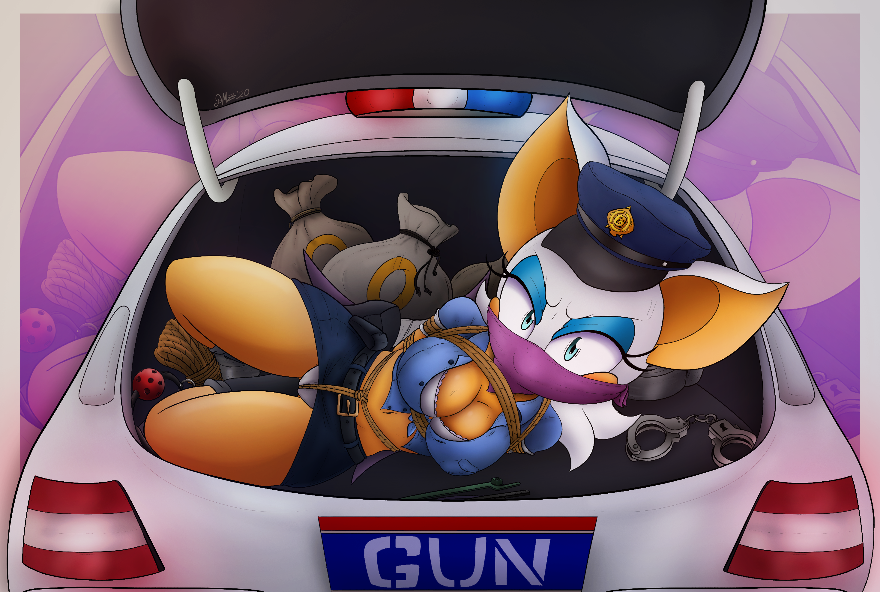 Officer Rouge Not Responding by DMZ < Submission | Inkbunny, the Furry Art  Community