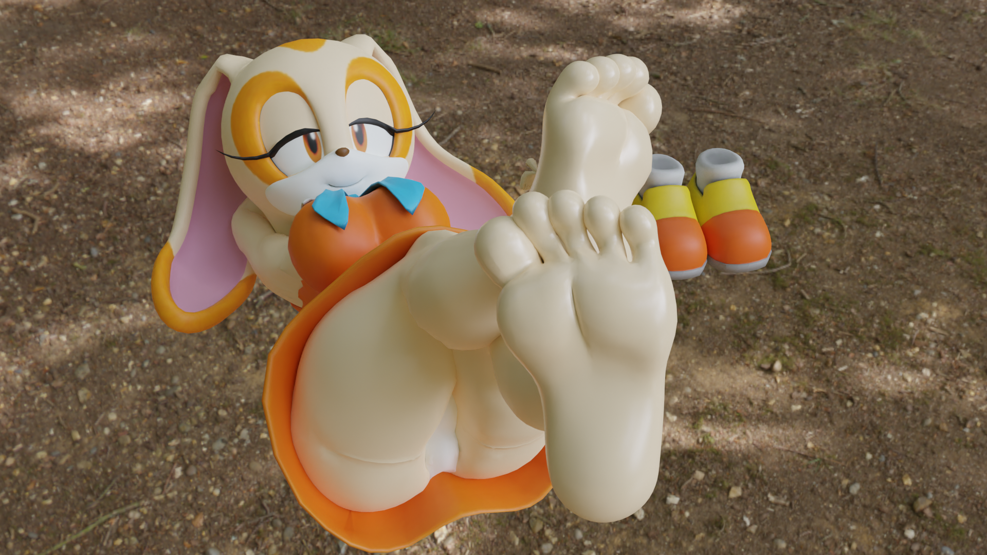 Creamy Soles by TwinTails3D < Submission | Inkbunny, the Furry Art Community