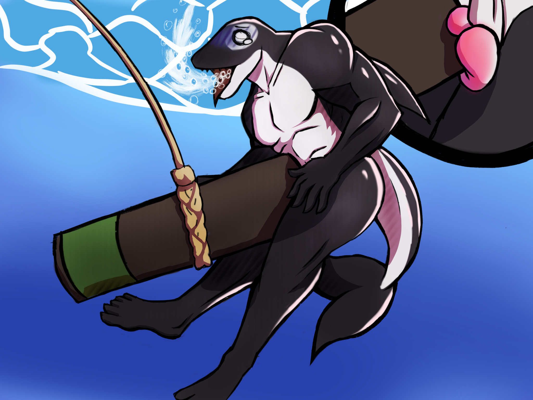 Unethical Fishing by Mysticbust < Submission | Inkbunny, the Furry Art  Community