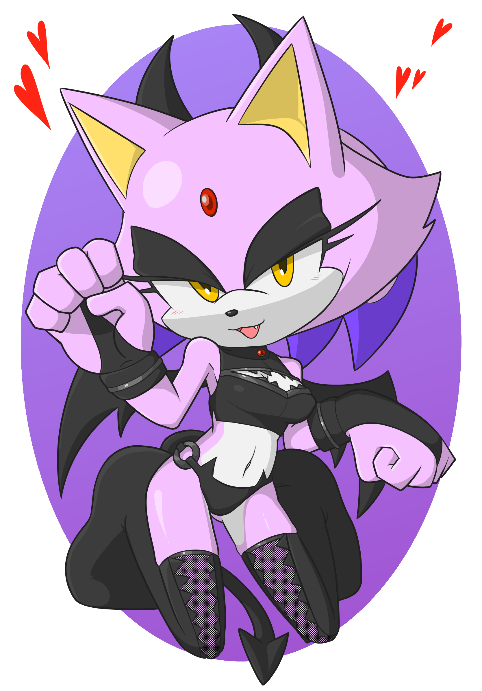 Blaze the Cat by FIXINK < Submission | Inkbunny, the Furry Art Community