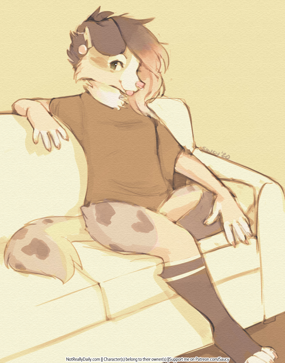 No Pants No Problems! by Saucy < Submission | Inkbunny, the Furry Art  Community