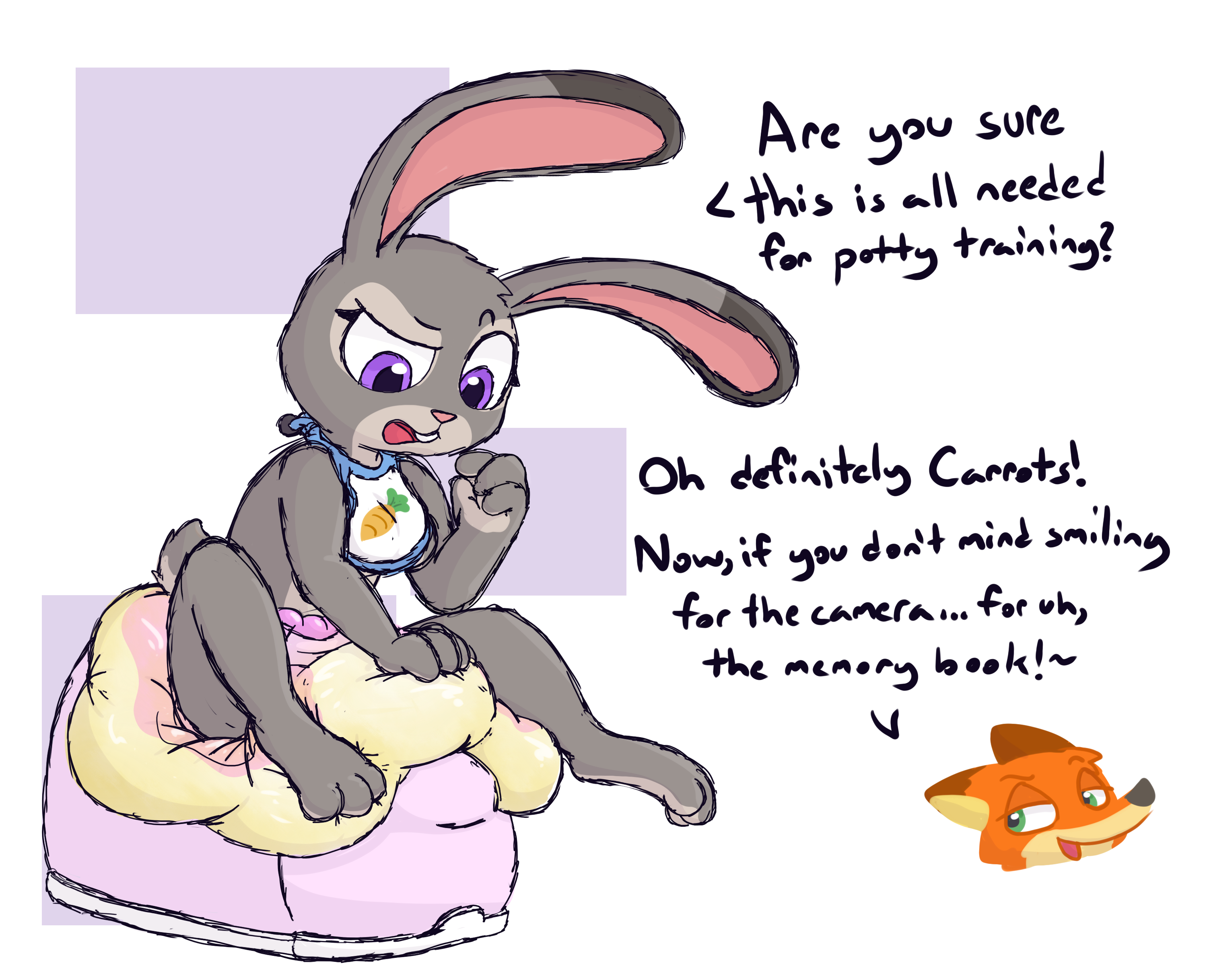 Judy Hopps Potty 