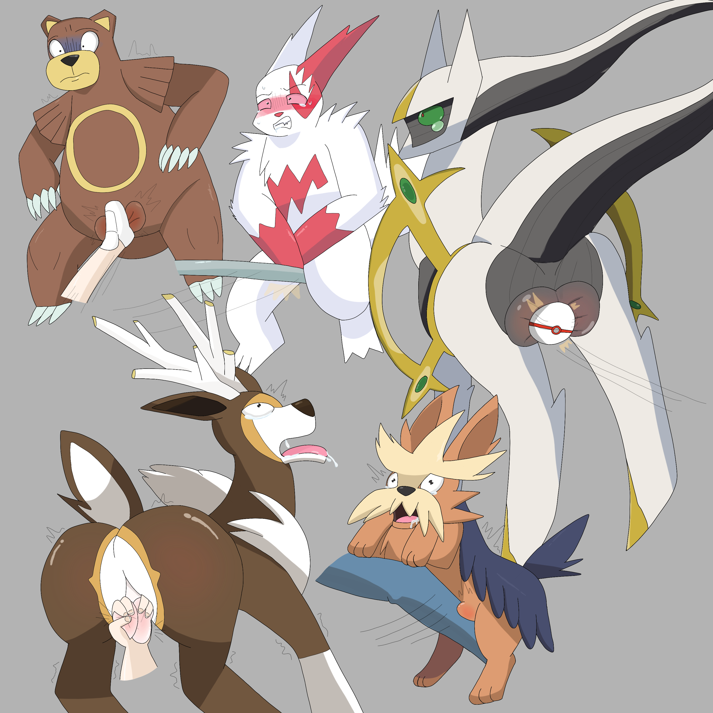 Normal Type Bustin'(part 1) by ConquestGoddess < Submission | Inkbunny, the  Furry Art Community