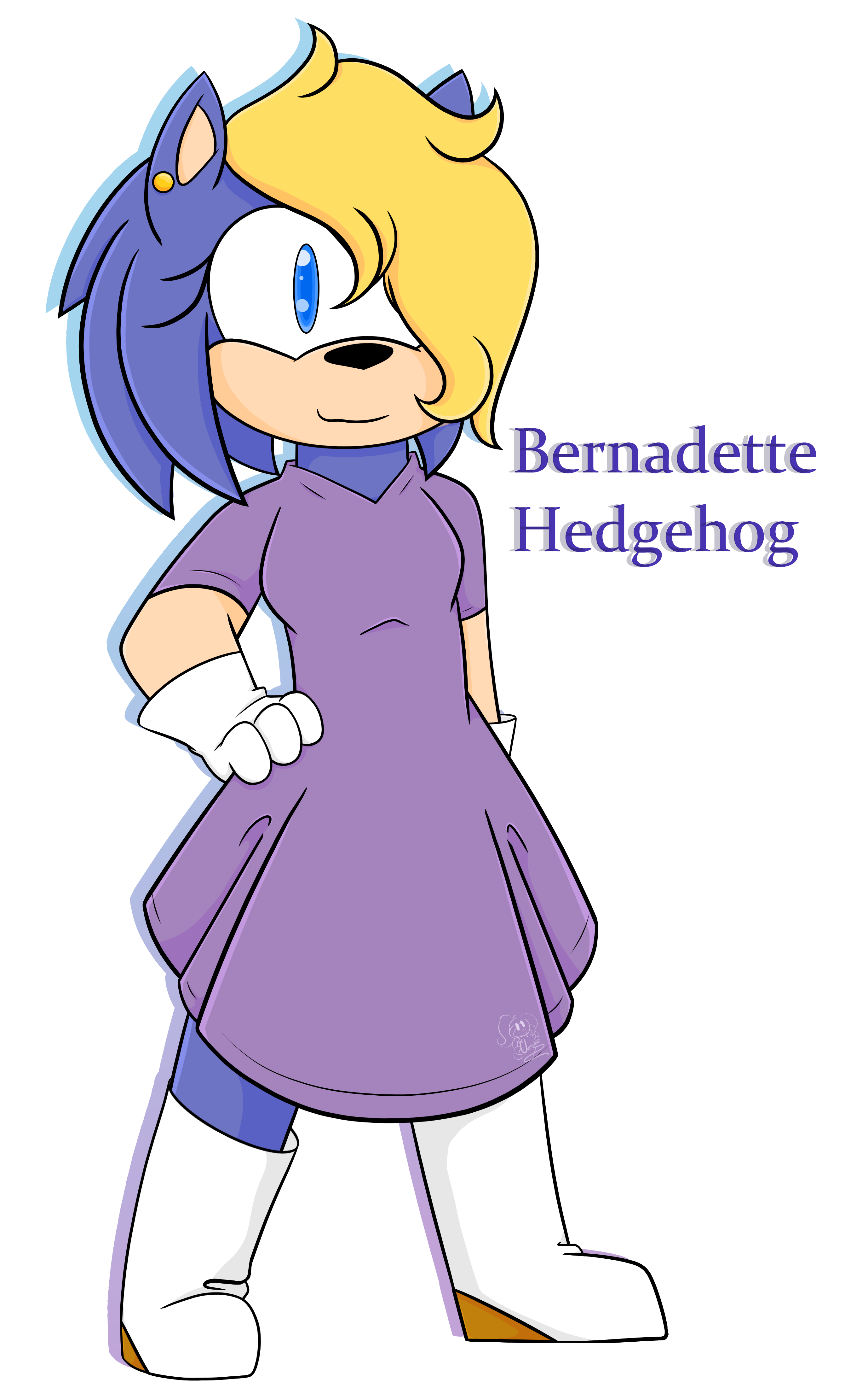 Bernadette Hedgehog By Veemomo