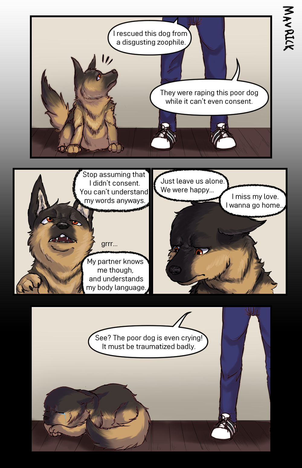 Animals can communicate. by Mavrick < Submission | Inkbunny, the Furry Art  Community