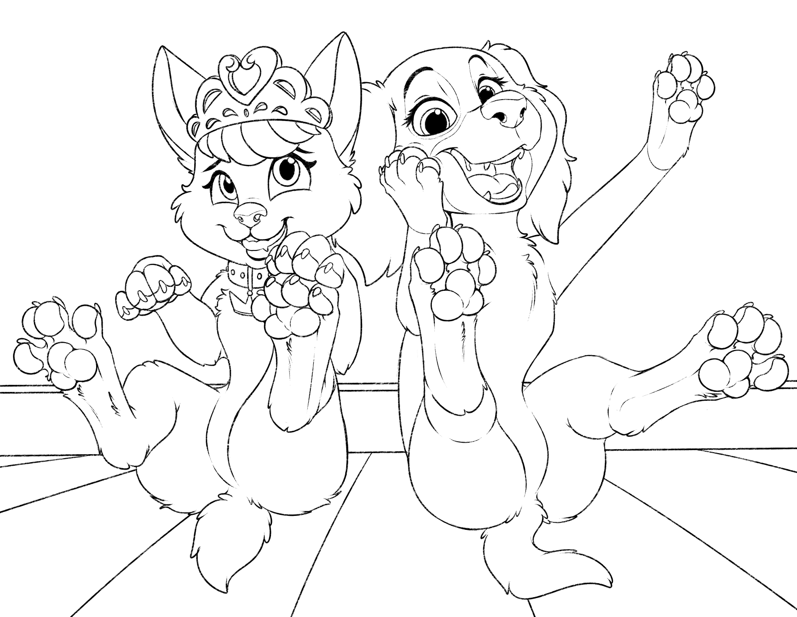 Sweetie n Liberty -C- by Psy101 < Submission | Inkbunny, the Furry Art  Community