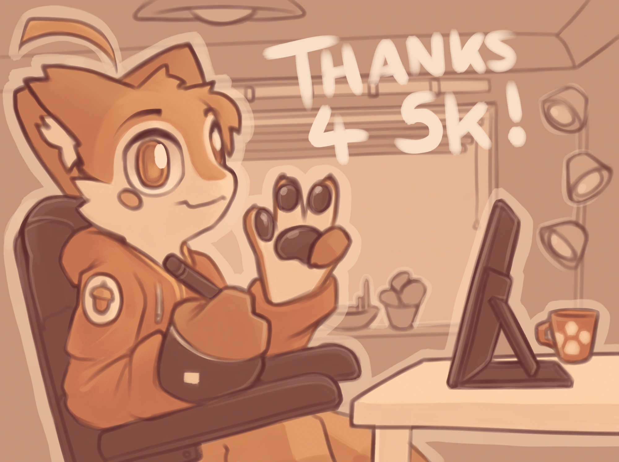 5000! by Joooji < Submission | Inkbunny, the Furry Art Community