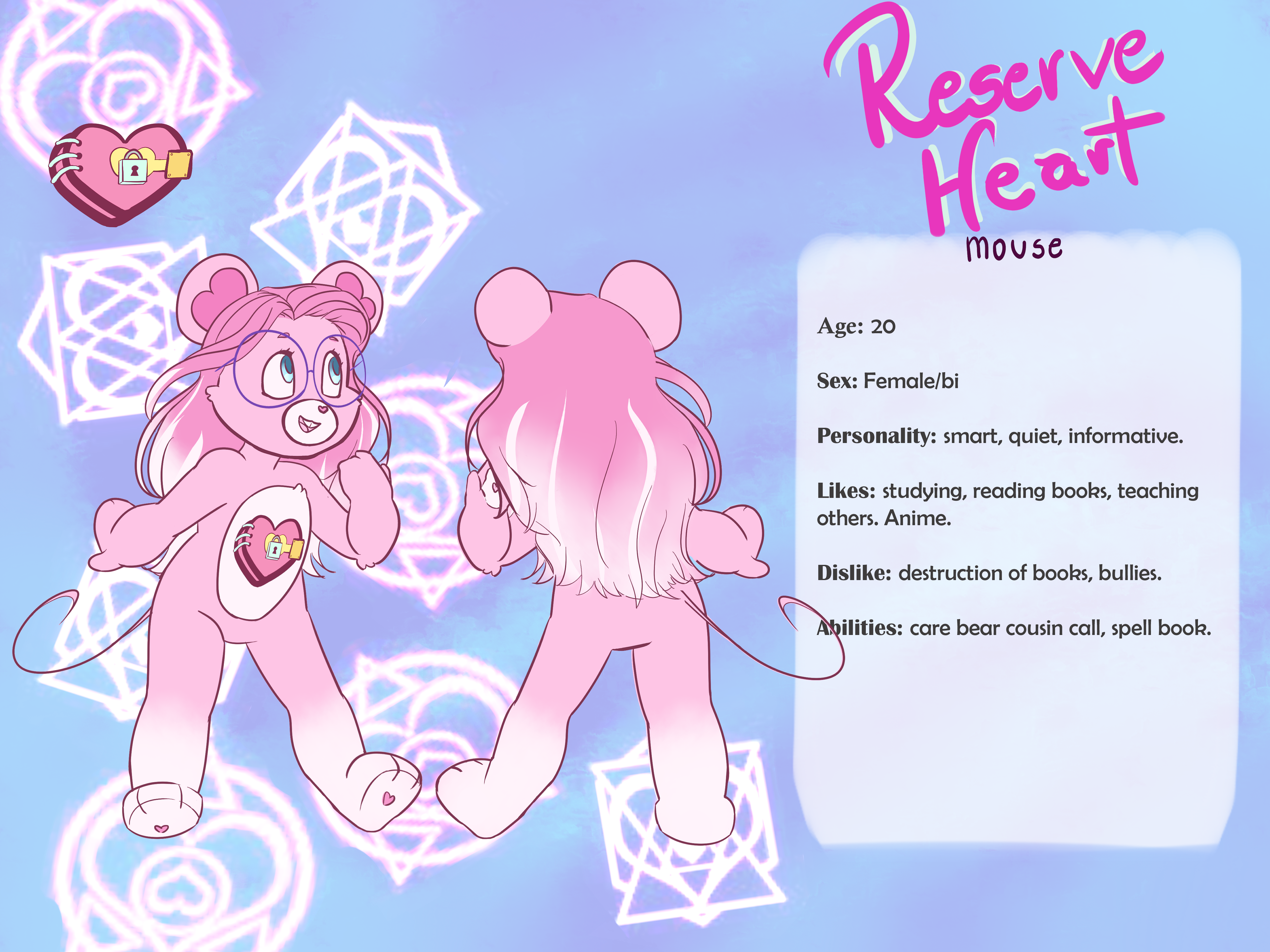 Reserved Heart Mouse by ChipperHeartChipmunk < Submission | Inkbunny, the  Furry Art Community