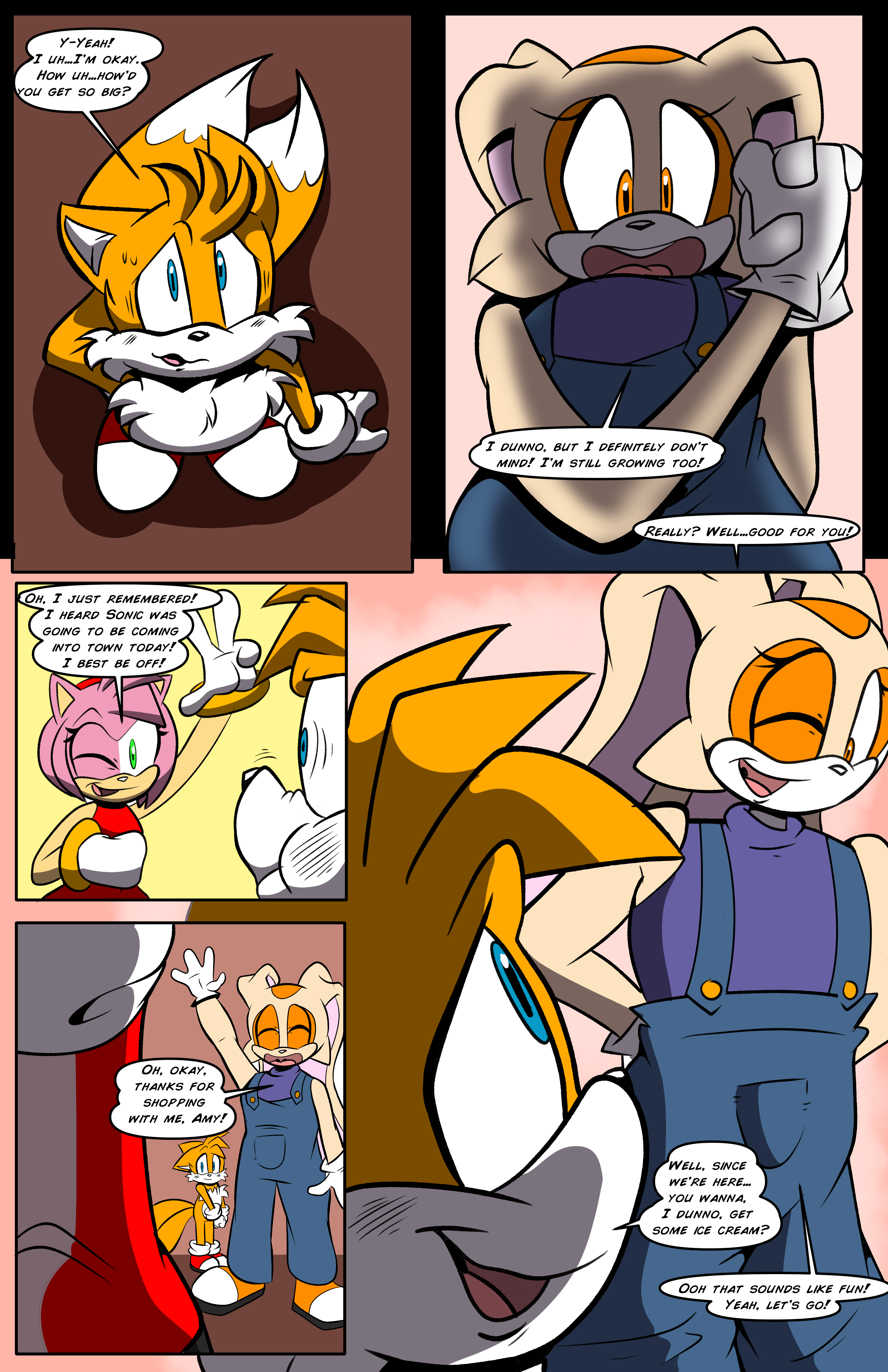 The Incredible Growing Cream - Pg. 8 by CartoonWatcher1234 < Submission |  Inkbunny, the Furry Art Community