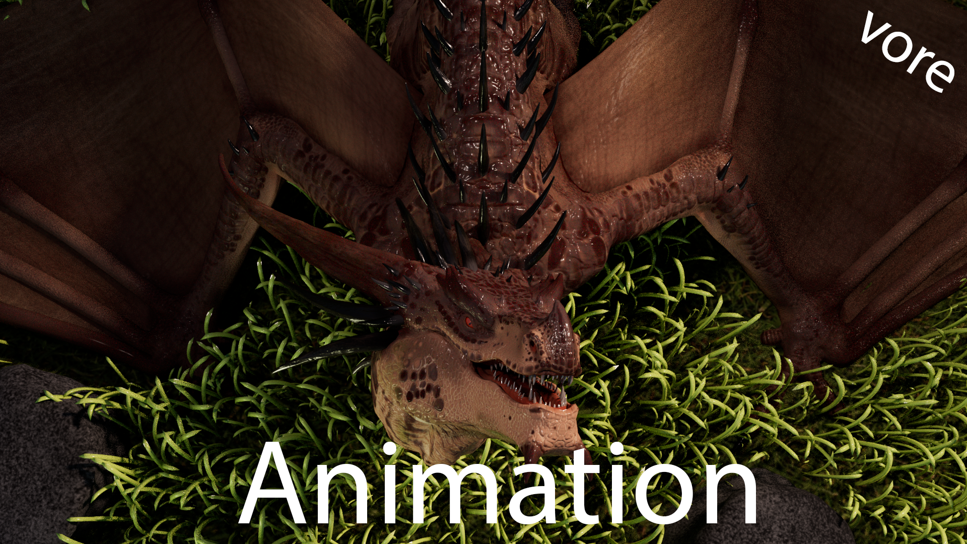 Dragon vore[Animation] by teres < Submission | Inkbunny, the Furry Art  Community