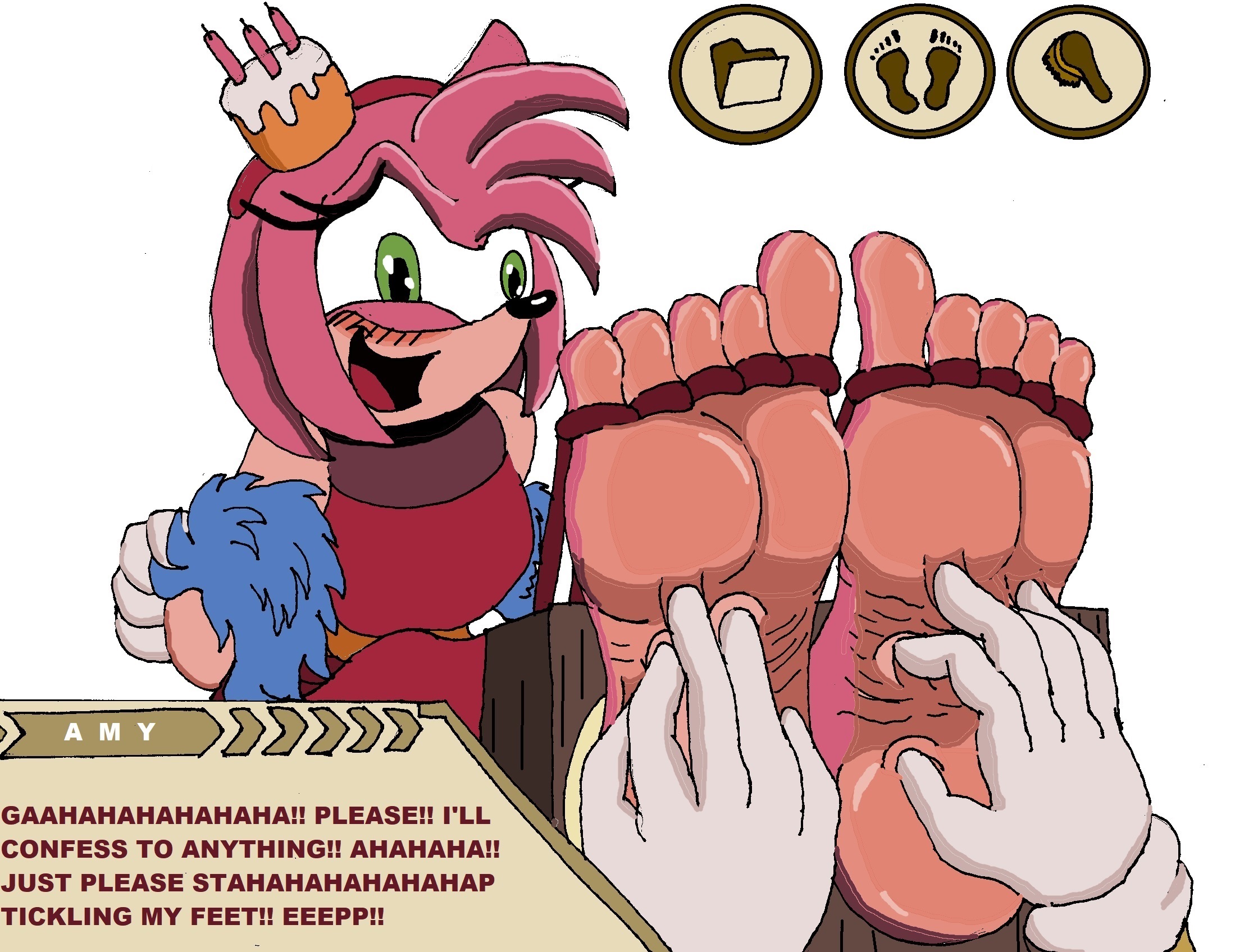 Interrogating Amy Rose by alexiaNBC < Submission | Inkbunny, the Furry Art  Community