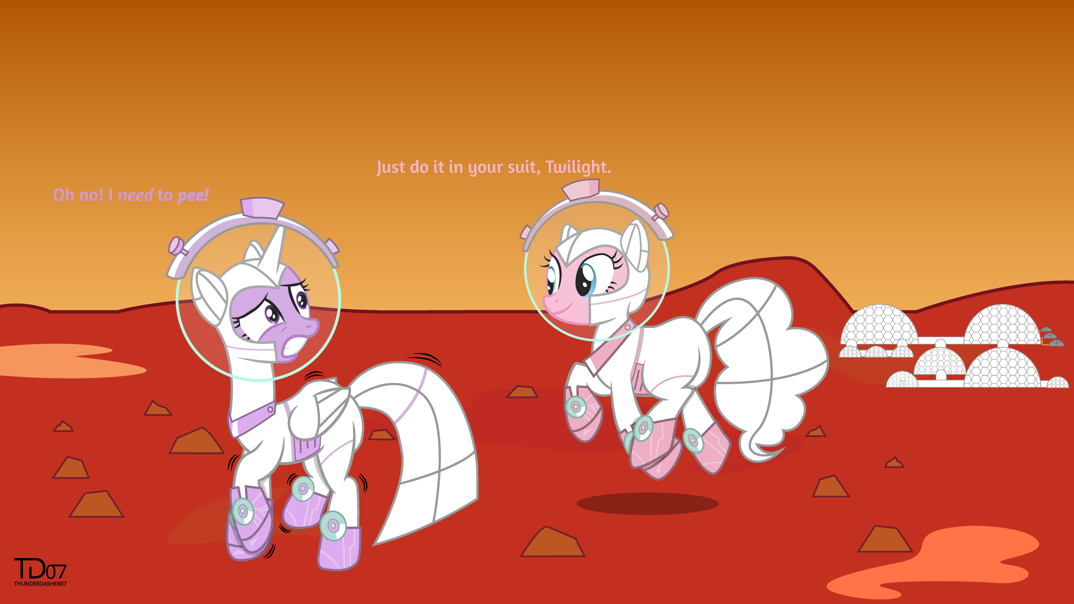 Potty Emergency on Mars by ThunderDasher07 < Submission | Inkbunny, the  Furry Art Community