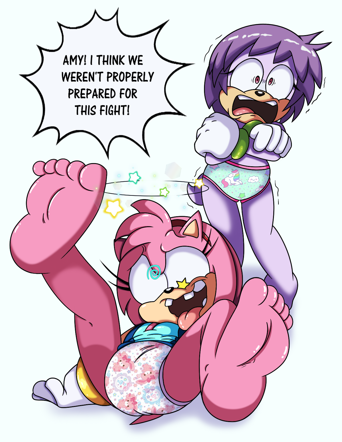 Amy & Manele, Exposed & Loopy (Commission) by EmperorCharm < Submission |  Inkbunny, the Furry Art Community