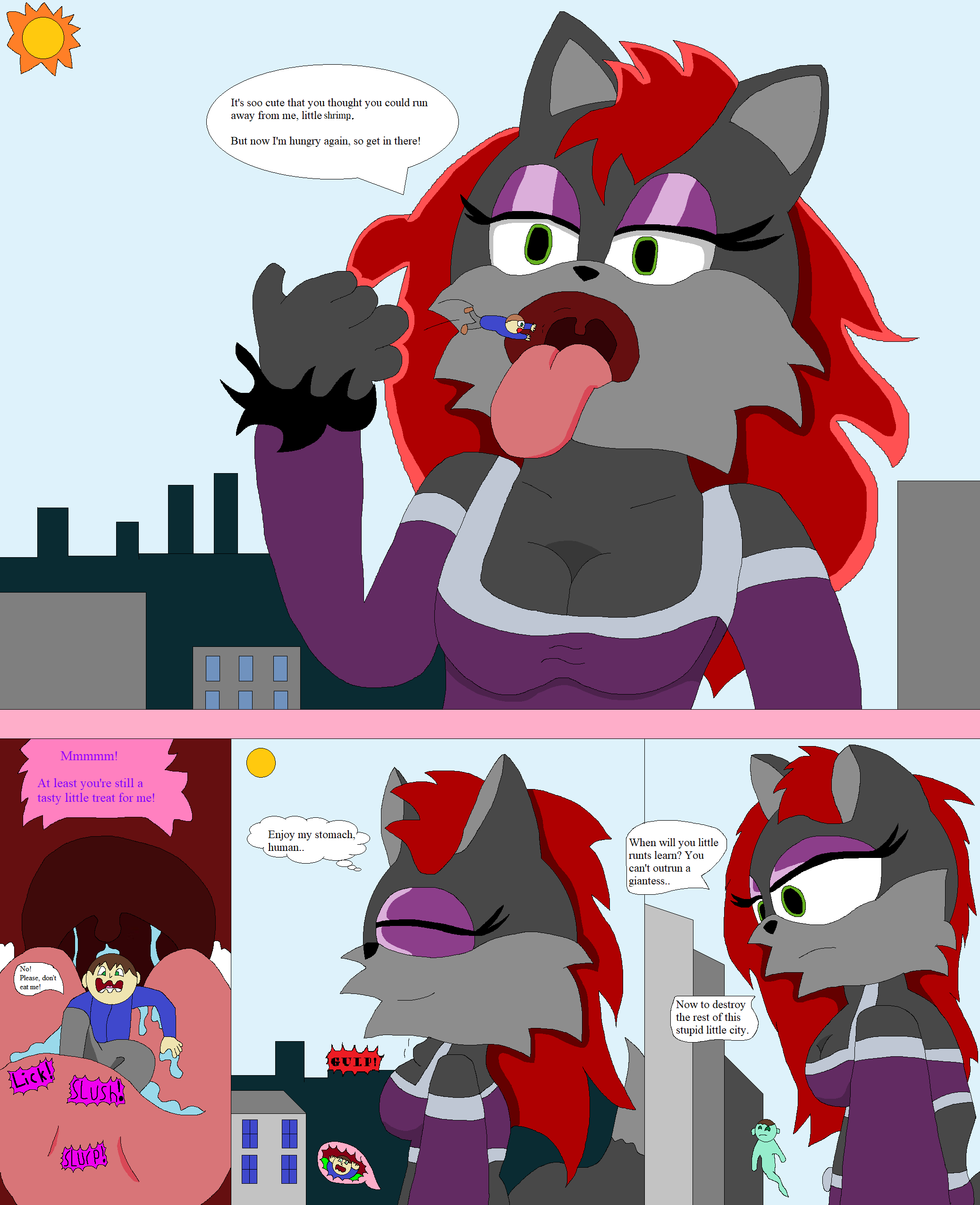 Scylla Vore Comic by Jaredthefox92 < Submission | Inkbunny, the Furry Art  Community