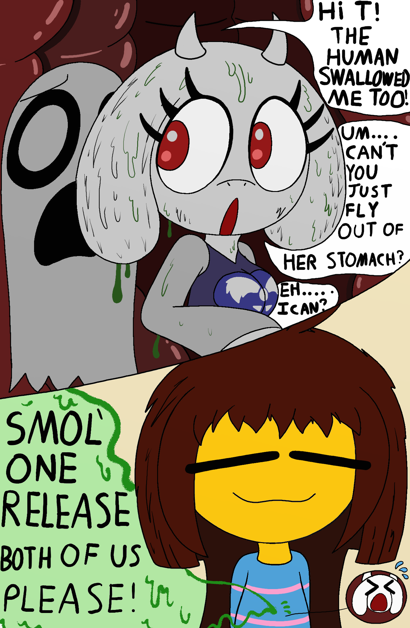 Frisk Vore by TenebrousRaven < Submission | Inkbunny, the Furry Art  Community