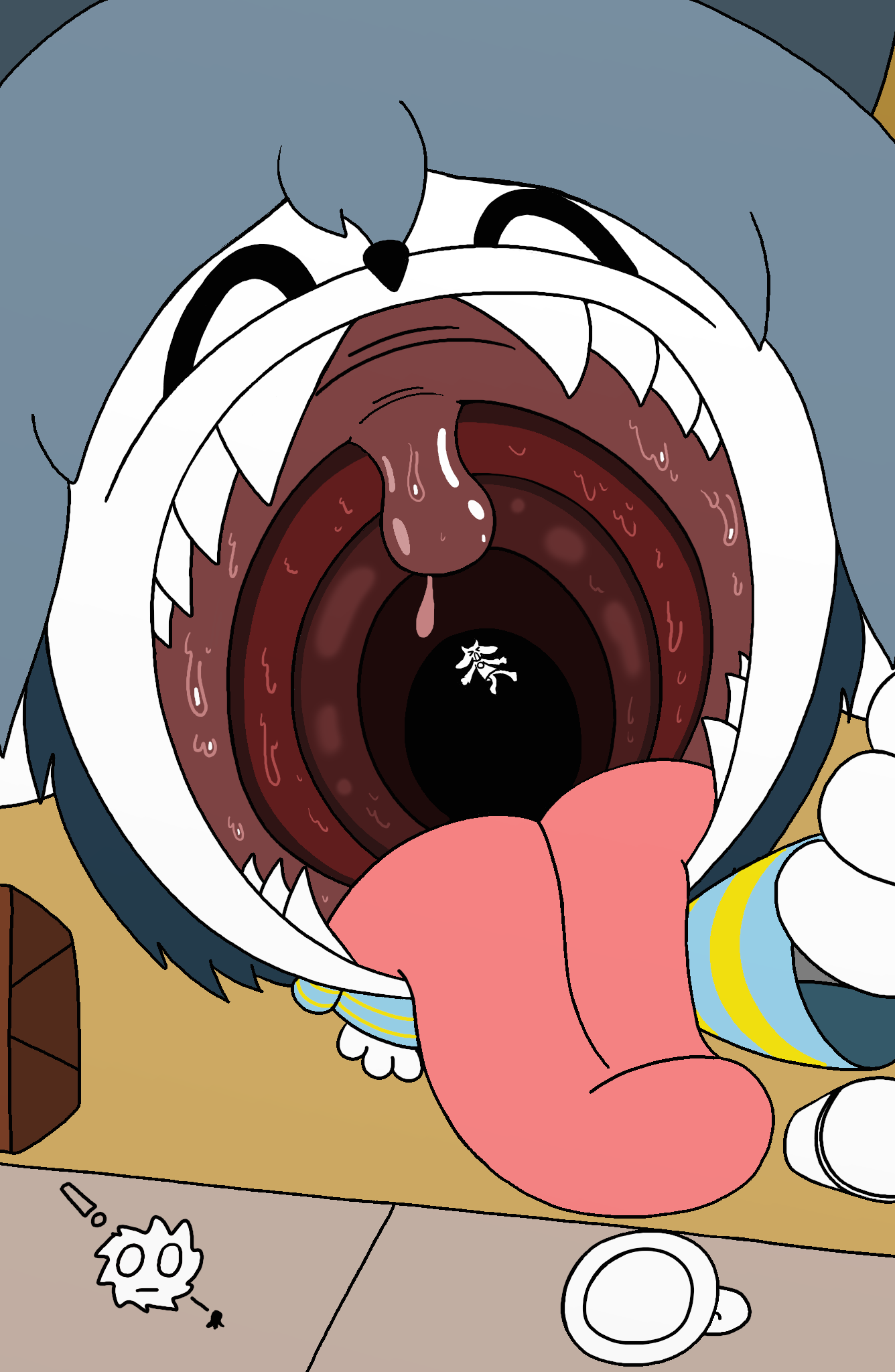 Temmie Vore by TenebrousRaven < Submission | Inkbunny, the Furry Art  Community