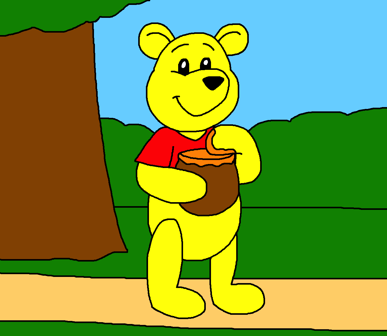 Furry Winnie The Pooh main image 1