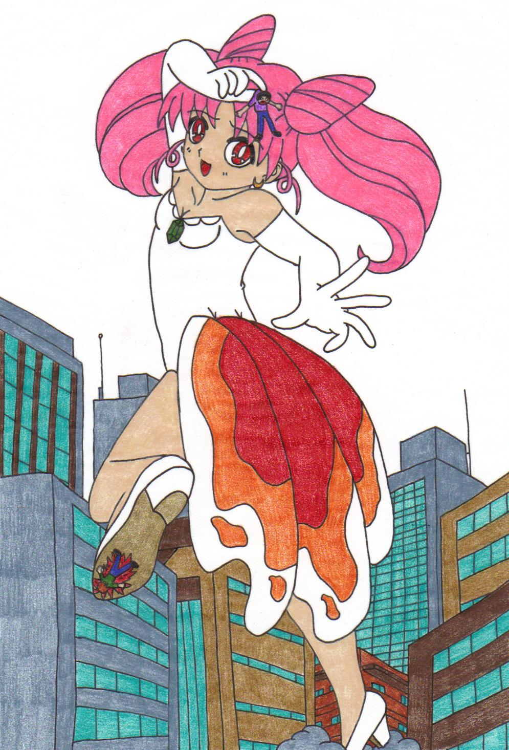 Goldeen Chibiusa by MasterofRa