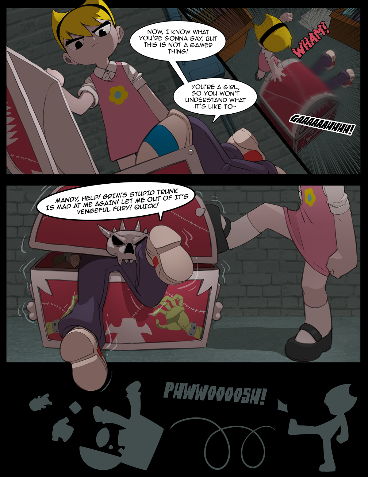 Mandy Uncensored - Page 3 - NOT Mimic Chest by SilentSid1992