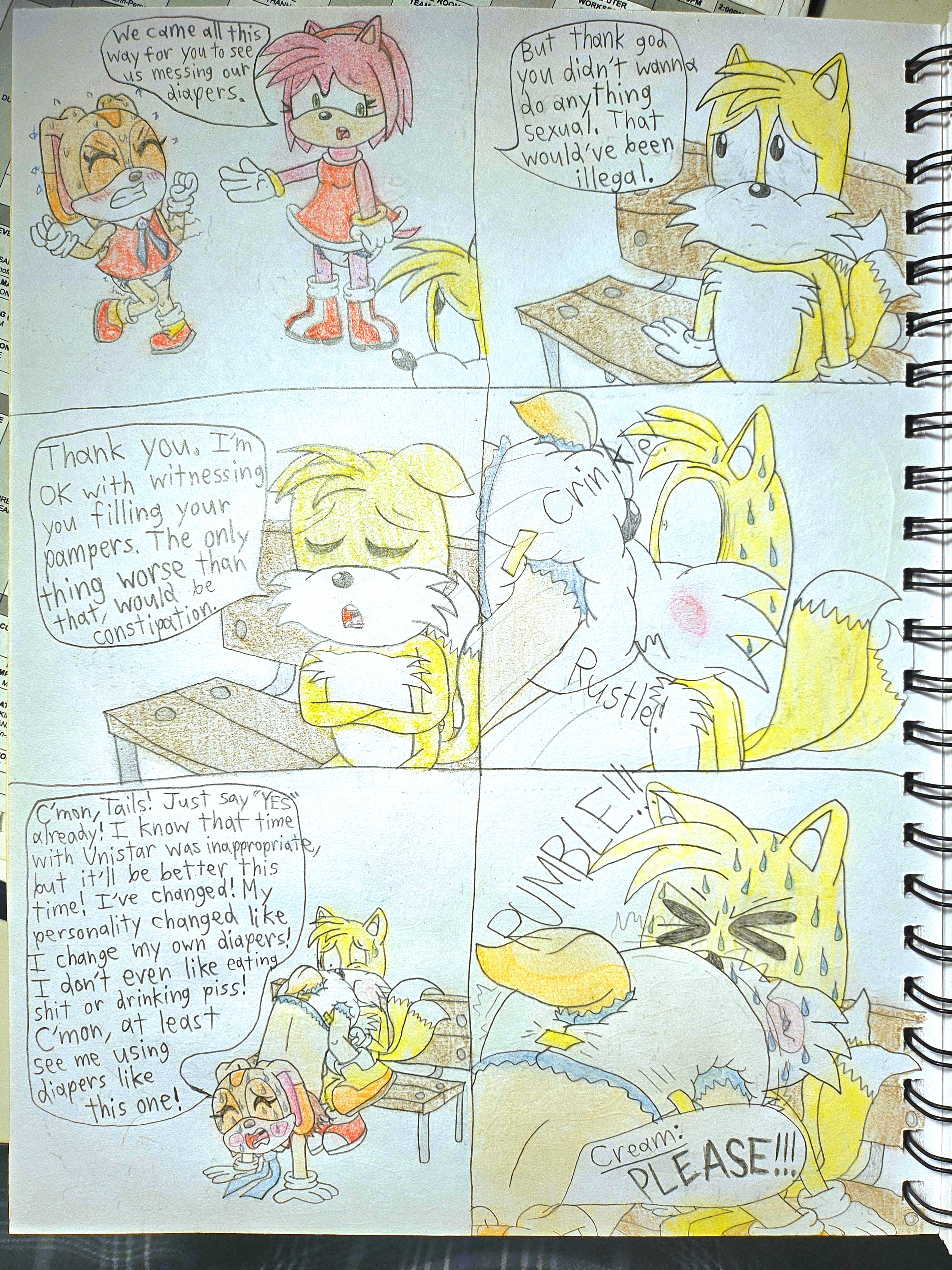 3 Babies 1 Fox Fanmade edition by DIO46575832 Submission  