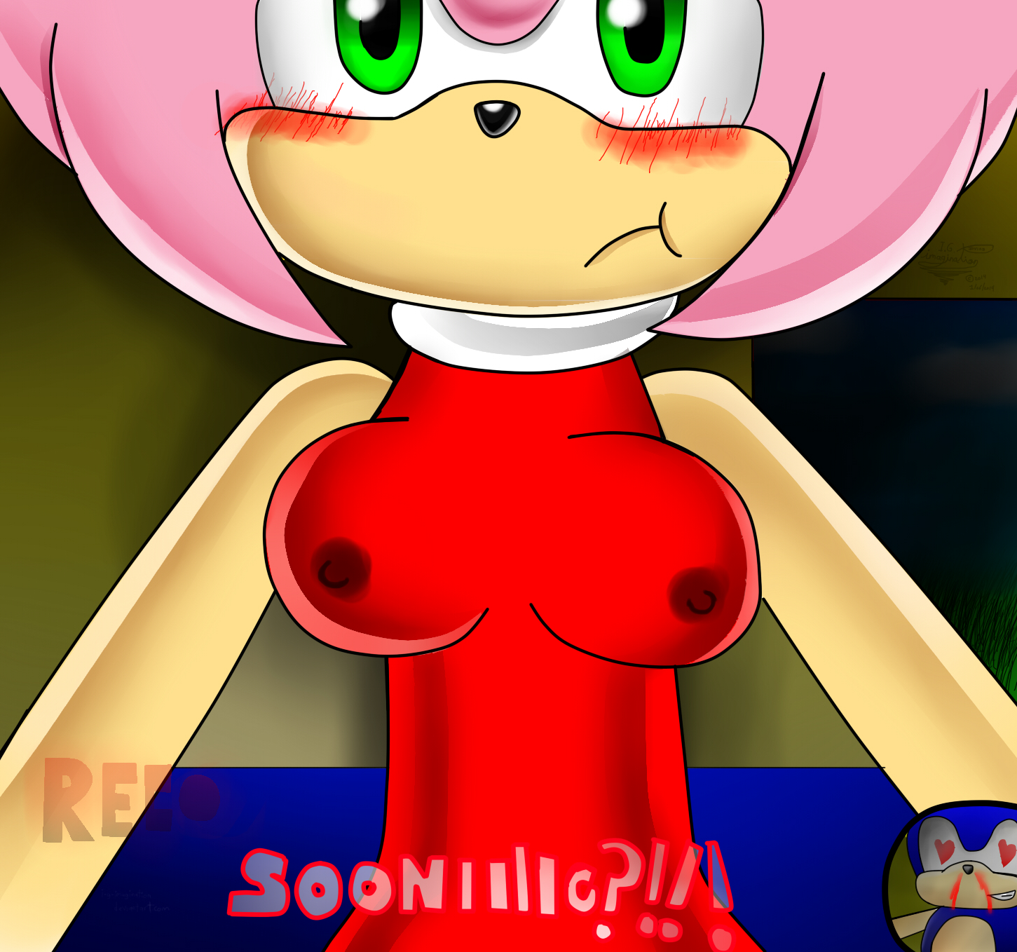 Sonic Rec the boobs of amy rose O//o +18? SA Style by igimagination2013 <  Submission | Inkbunny, the Furry Art Community