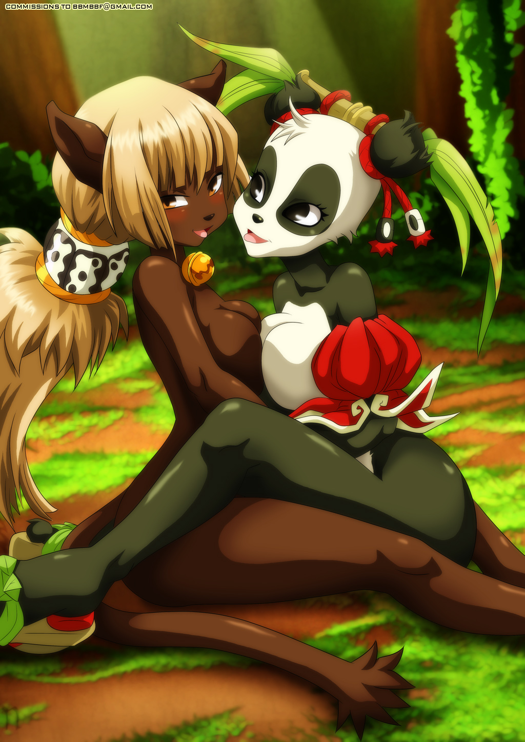 CaflipxPandawa (yurihaven by bbmbbf < Submission | Inkbunny, the Furry Art  Community