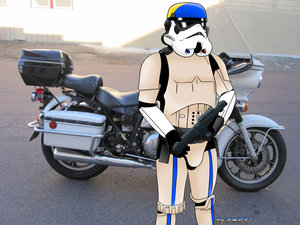STAR WARS CHP officer by BARK