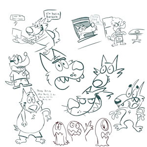 2017 doodles by CamCartoonFanatic