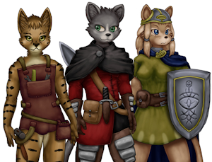 HoT Side Characters by kaive