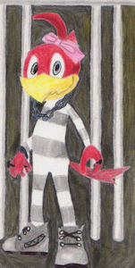 Jailbirb the bird by chandgrit