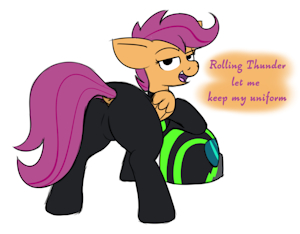 Scoot's uniform by sliderspoint