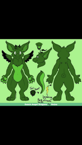 My very first dutchie angel dragon by Pikaboy58